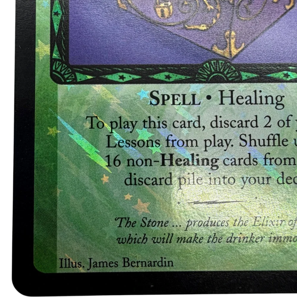 Harry Potter TCG Elixir of Life 5/116 Rare Holo Foil Base Set 2001 Wizards TCG